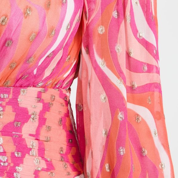 ROCOCO SAND Emily Eye Boota Georgette Dress - Picture 5 of 5